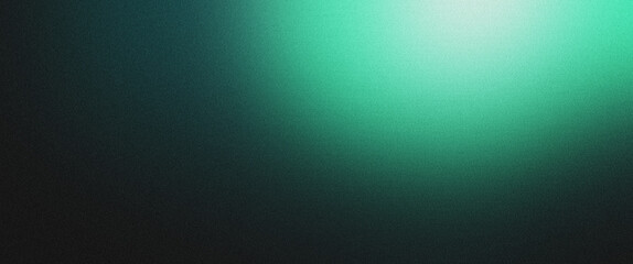  grainy color gradient background, blue white illuminated spots on black, noise texture effect, copy space	