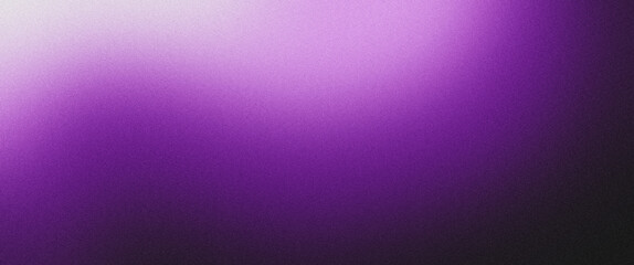 grainy color gradient background, purple orange white illuminated spots on black, noise texture effect, copy space	