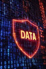 Fototapeta premium A shield icon with a 