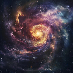 Obraz premium background with space, galaxy