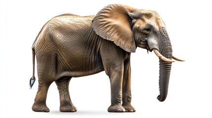 Obraz premium African Elephant in Profile