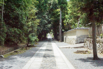 京都の寺院らしい風景