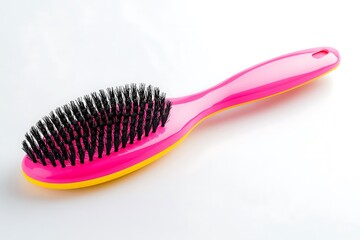 Comb brush, isolated on white