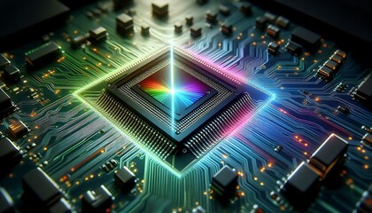 Fototapeta premium Technology 