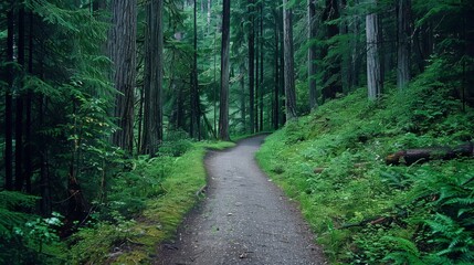 Naklejka premium Forest Path