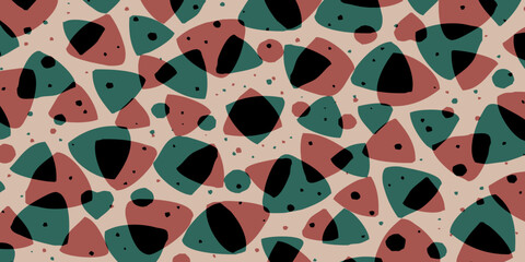 Abstract pattern. Illustration for printing on wall decorations. For use in graphics.