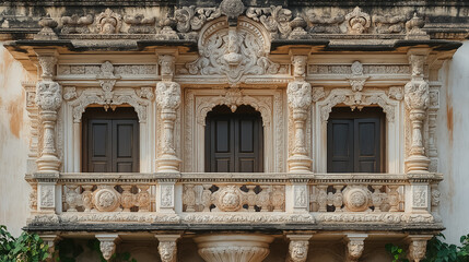 Obraz premium Architectural marvel with intricate design