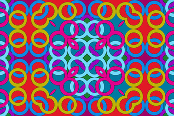 abstract background with circles