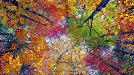 Autumn Canopy View
