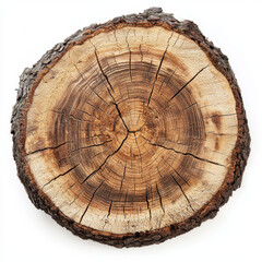 Fototapeta premium stump isolated on white