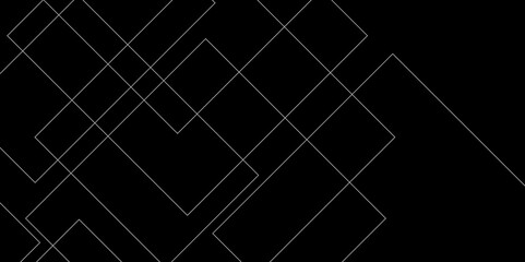 Abstract luxury geometric random chaotic lines with many squares and triangles shape background. Network technology connection web design concept line. technology concept geometric line vector.