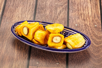 Asian tropical sweet and juicy Jackfruit