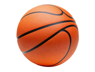 a close up of a basketball