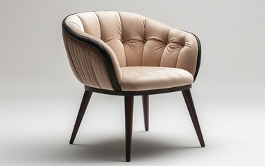 Naklejka premium Chair, white background