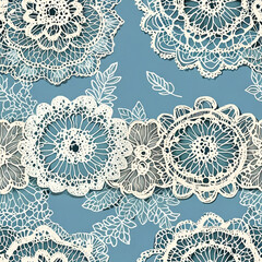 hand drawn lace