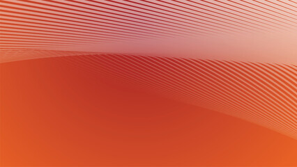 Orange abstract background with curve line for backdrop or presentation