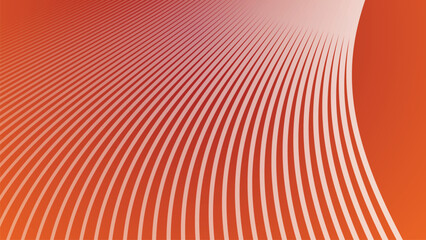 Orange abstract background with curve line for backdrop or presentation