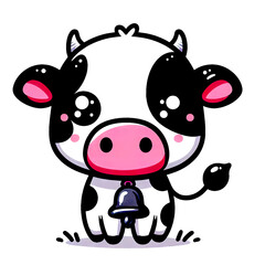 Fototapeta premium cow cartoon