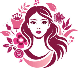 Woman beauty salon