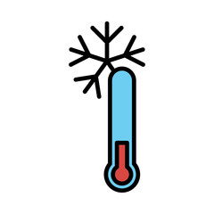 thermometer icon template