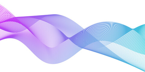 Minimal flow multicolor wave line in vector business texture. Pattern line blend curve flow futuristic background. Modern background futuristic energy sound waves technology concept background.