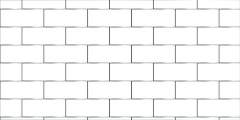 Vector White brick wall background. architecture construction stone block brick wallpaper. seamless building cement concrete wall grunge background.	
