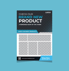 Unique product flyer design