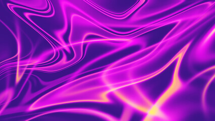 Abstract Lines | Neon Lights | Technology Background