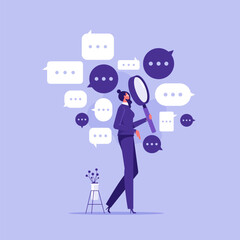 Satisfaction and loyalty abstract or customer feedback analysis concept, customer loyalty management, satisfaction analysis, marketing tool, client feedback tracking
