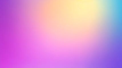 Illustration modern pastel grainy gradient color abstract background purple, yellow pink and blue noise texture cover design.