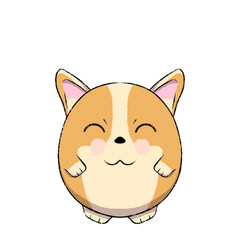 Animal Illustration with transparent background or PNG