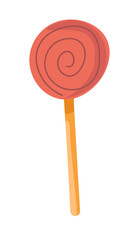Halloween Lollipop Candy Illustration vector