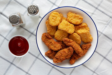 Homemade Chicken Strips and Nuggets