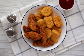 Homemade Chicken Strips and Nuggets