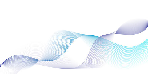 Vector abstract Technology abstract digital flow wave creative blue line sound concept tech beautiful smooth geometric gradient sound and web dynamic connection line tech black background.