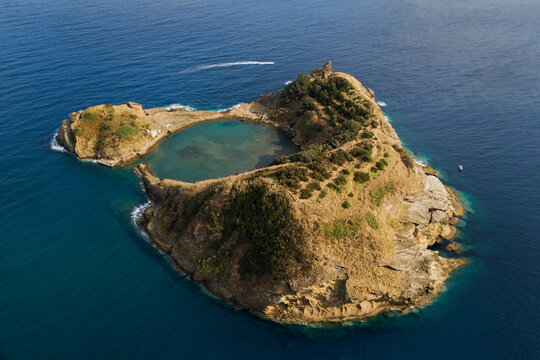 boat island azores s.miguel portugal