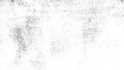 Black Grainy Texture Isolated On White Background. Dust Overlay. Dark Noise Granules.