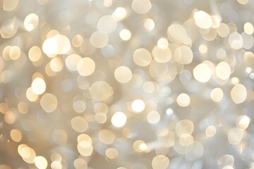 Obraz premium Free photo decorative christmas background of stars and bokhe lights 