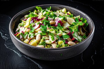 Thymed White Bean and Garlic Roasted Beans