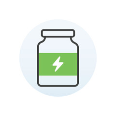 Sport Nutrition vector icon