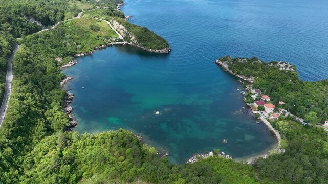 Beautiful landscape of Gideros Bay - Cide, Kastamonu, Turkey