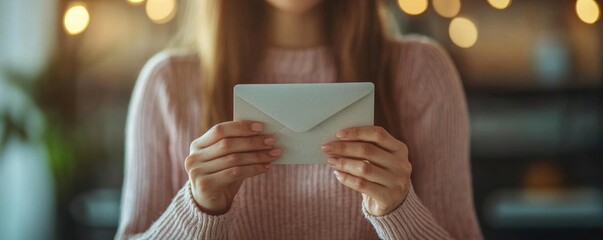 Client reading a thankyou email from a support team, customer service, retention