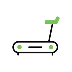 Treadmill vector icon
