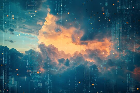 Data driven weather forecasting  machine learning enhancing climate prediction in photography shot