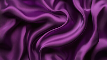 Obraz premium purple silk background, detailed hyper realistic image