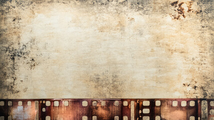 distressed old film background with a grunge texture with copyspace for text, detailed high resolution photo