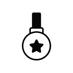 Medal  vector icon