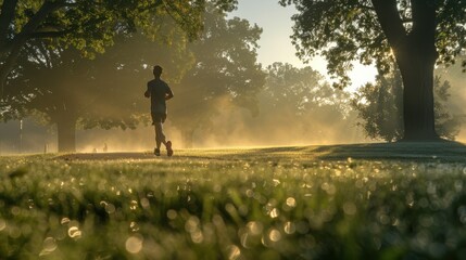 Morning Run: Enjoy a refreshing 5-mile run in the park, taking in the fresh air, bird calls, and dew on the grass, setting a positive and invigorating mood for your day.
