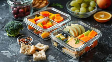 Preparing Lunch: Get a nutritious lunch ready for work or school, ensuring you have a healthy meal to enjoy later in the day and stay energized.
