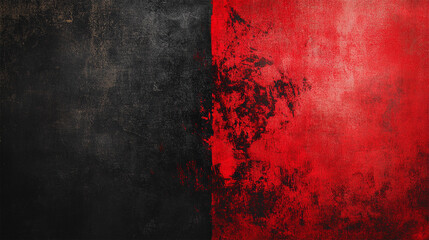 Red and Black Grunge Textured Background
